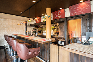 「石窯 - kitchen Croppa」の内観/外観